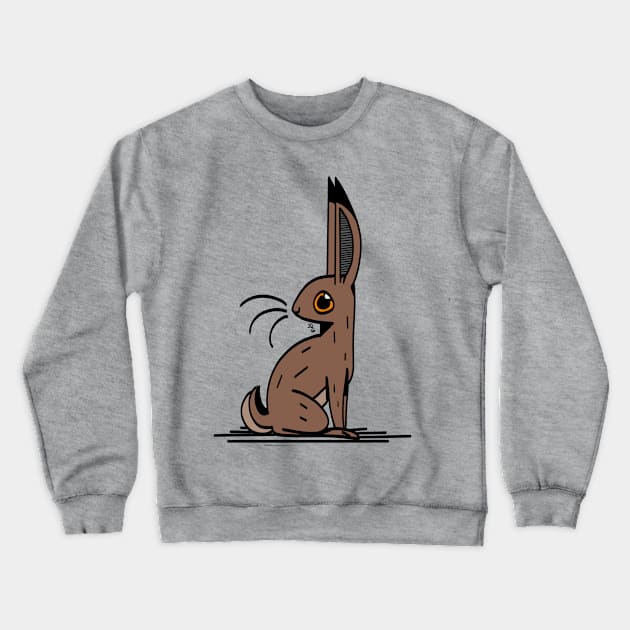 hare Crewneck Sweatshirt by Can't Think of a Name